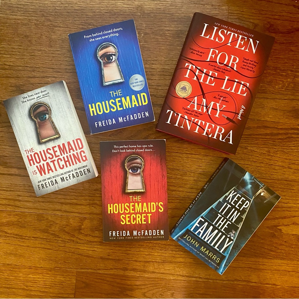 Thriller/Suspense book bundle